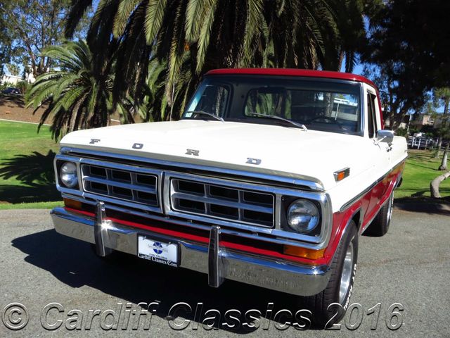 1971 Ford F-100 Sport Custom SHORT BED STYLESIDE PICKUP  - 14956775 - 8