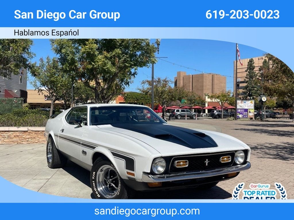 1971 Ford Mustang Mach 1 - 22643011 - 0