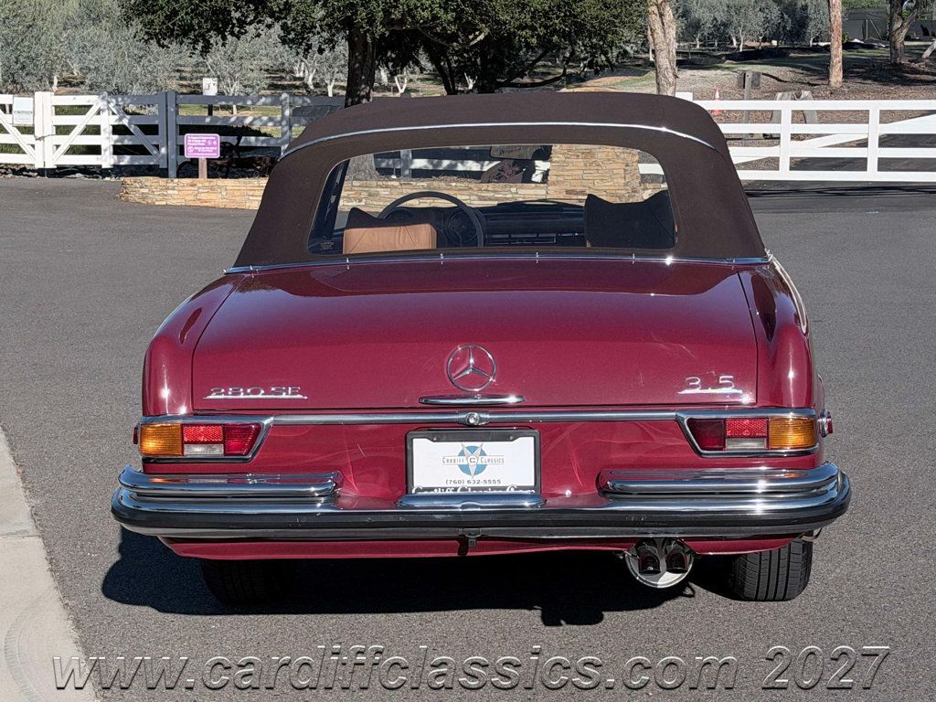 1971 Mercedes-Benz 280 SE 3.5 Cabriolet  - 23051312 - 21