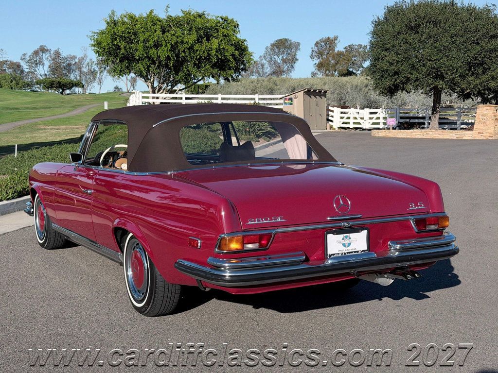 1971 Mercedes-Benz 280 SE 3.5 Cabriolet  - 23051312 - 22