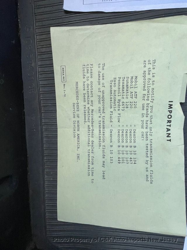 1971 Mercedes-Benz 300 SEL 3.5L  - 21042645 - 75