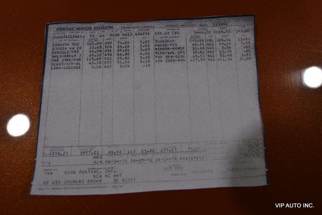 1971 Pontiac GTO  - 22898224 - 30