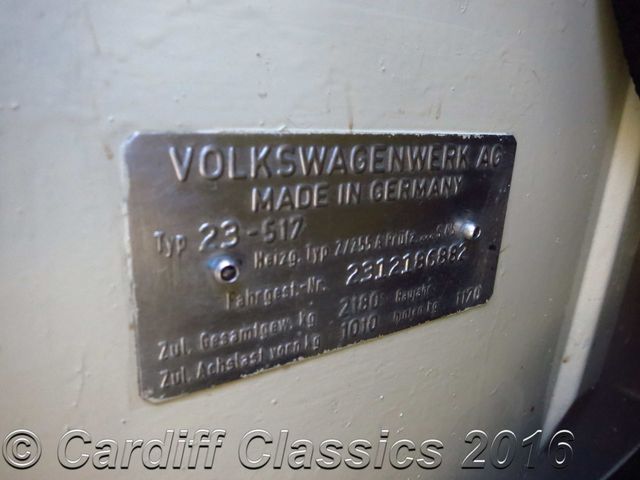 1971 Volkswagen Westfalia Bus 1600cc Campmobile T2 - 15310142 - 28