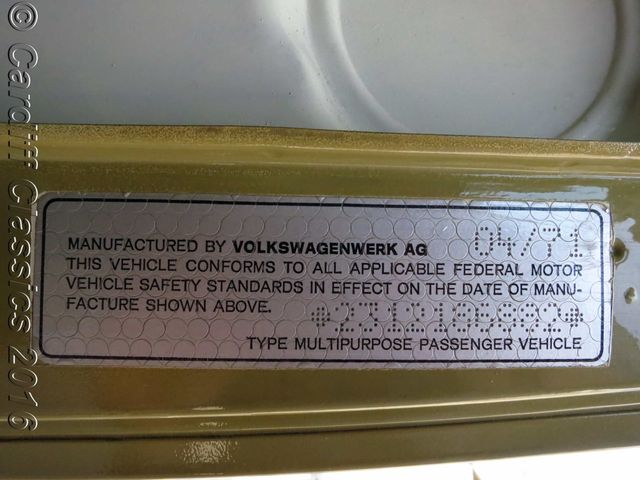 1971 Volkswagen Westfalia Bus 1600cc Campmobile T2 - 15310142 - 29