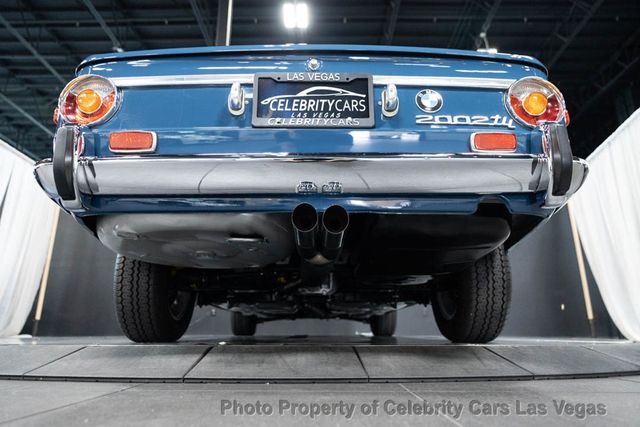 1972 BMW 2002 tii frame off restoration  - 23018229 - 15