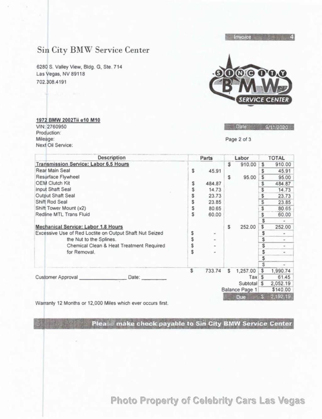 1972 BMW 2002 tii frame off restoration  - 23018229 - 68