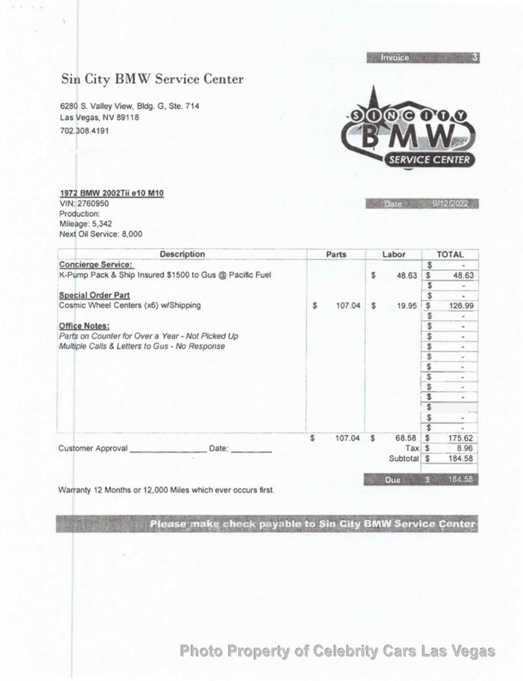 1972 BMW 2002 tii frame off restoration  - 23018229 - 72