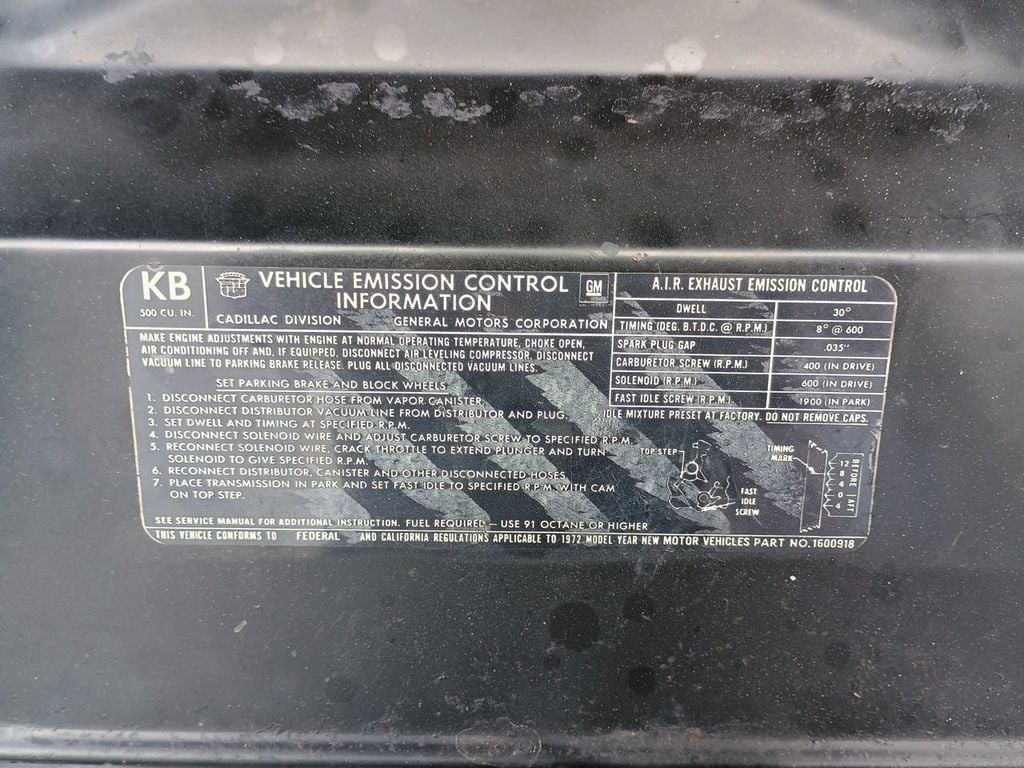 1972 Cadillac Eldorado 1972 Cadillac Eldorado Coupe Fleetwood - 22899911 - 68