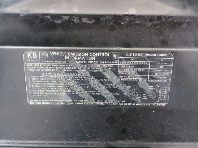 1972 Cadillac Eldorado 1972 Cadillac Eldorado Coupe Fleetwood - 22899911 - 68