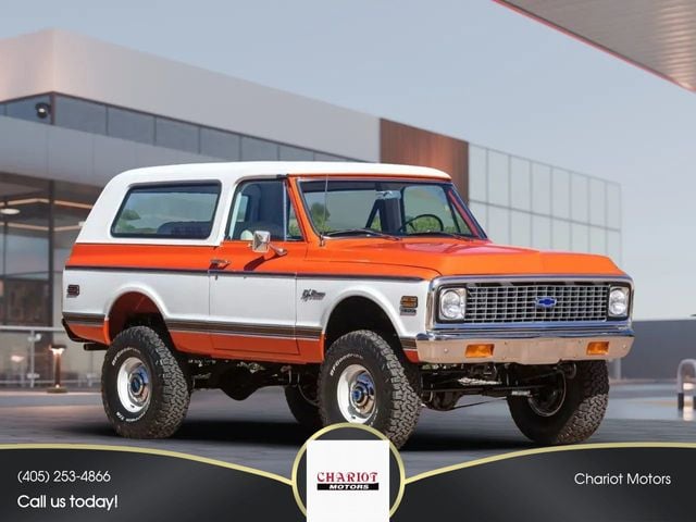 1972 Chevrolet Blazer K5 - 22938513 - 0