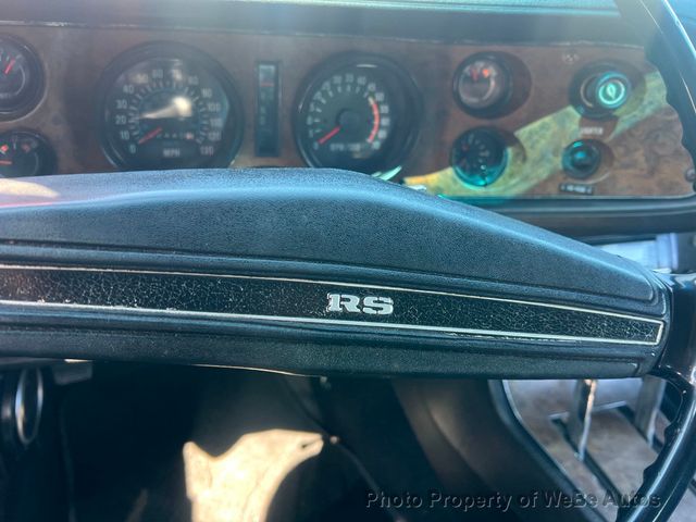 1972 Chevrolet Camaro RS Split Bumper For Sale - 23057535 - 13