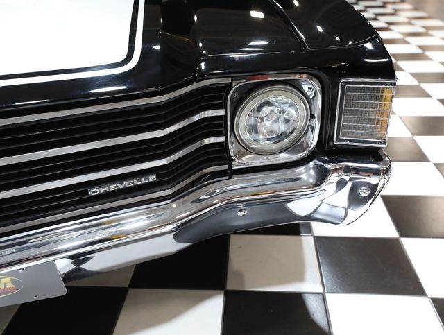 1972 Chevrolet Chevelle 396 - Th400 - Tuxedo Black - 23056705 - 9