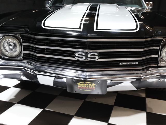 1972 Chevrolet Chevelle 396 - Th400 - Tuxedo Black - 23056705 - 11