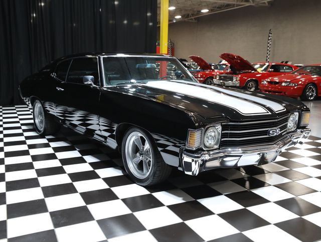 1972 Chevrolet Chevelle 396 - Th400 - Tuxedo Black - 23056705 - 14