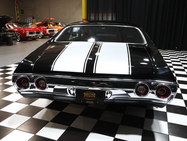 1972 Chevrolet Chevelle 396 - Th400 - Tuxedo Black - 23056705 - 22
