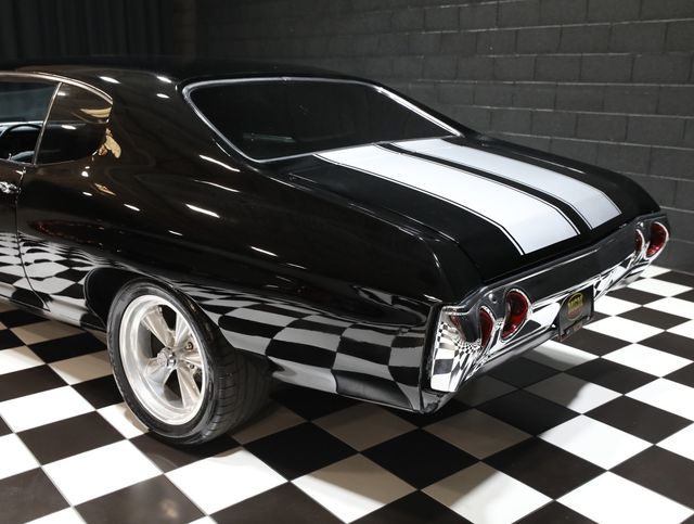 1972 Chevrolet Chevelle 396 - Th400 - Tuxedo Black - 23056705 - 25
