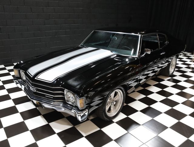 1972 Chevrolet Chevelle 396 - Th400 - Tuxedo Black - 23056705 - 5