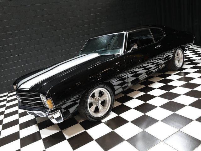 1972 Chevrolet Chevelle 396 - Th400 - Tuxedo Black - 23056705 - 7