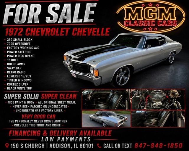 1972 Chevrolet Chevelle Cortez - 350 - AC - 23033619 - 0