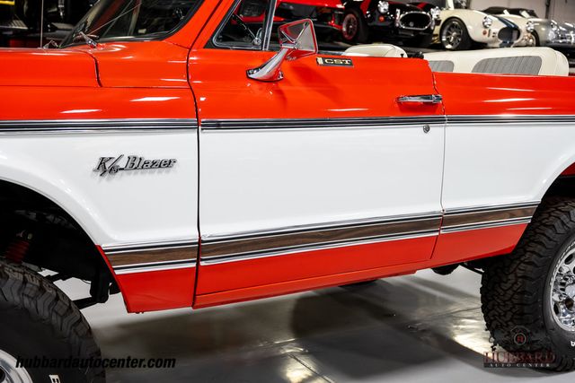 1972 Chevrolet K5 Blazer LS Engine, Air Conditioning  - 22771032 - 62