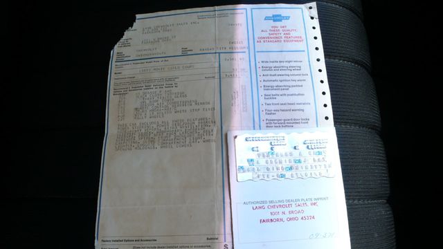 1972 Chevrolet MONTE CARLO  - 16493085 - 75