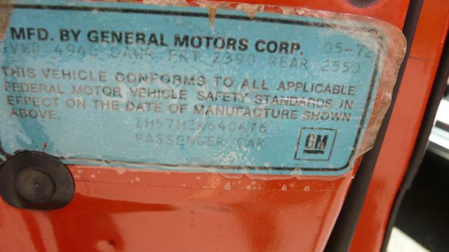 1972 Chevrolet MONTE CARLO  - 16493085 - 90