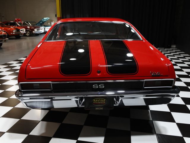 1972 Chevrolet Nova BLACK RACING STRIPES - 4 Speed - 23056673 - 23