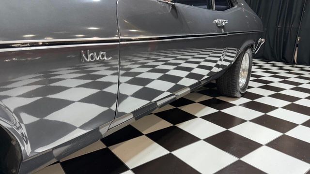 1972 Chevrolet Nova SILVER FOX MUSCLE CAR FROM ARIZONA with COLD AC!!! - 22946497 - 15