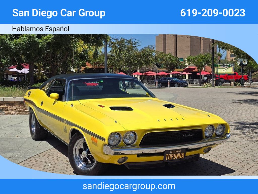 1972 Dodge Challenger R/T 440 SIX PACK - 22556238 - 0