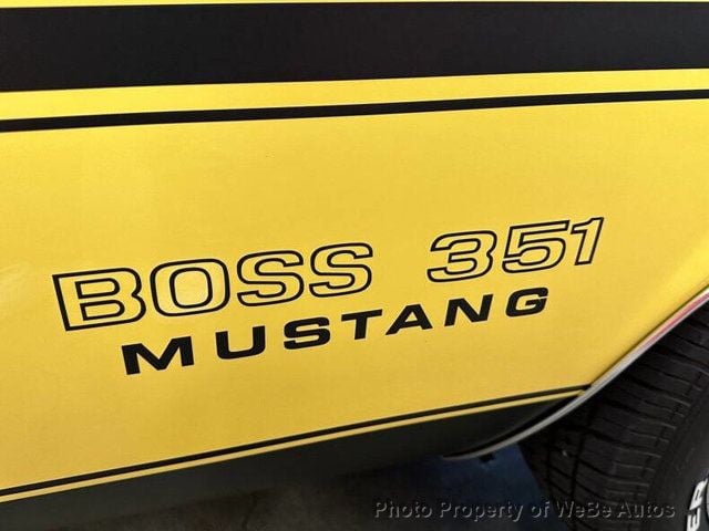 1972 Ford Mustang Boss 351 Tribute Boss 351 - 23025297 - 31