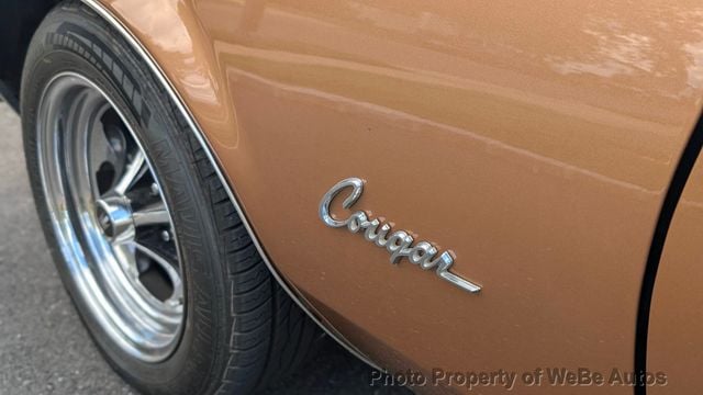 1972 Mercury Cougar Q Code For Sale - 22907622 - 27