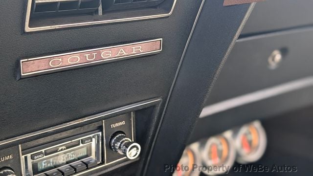 1972 Mercury Cougar Q Code For Sale - 22907622 - 61