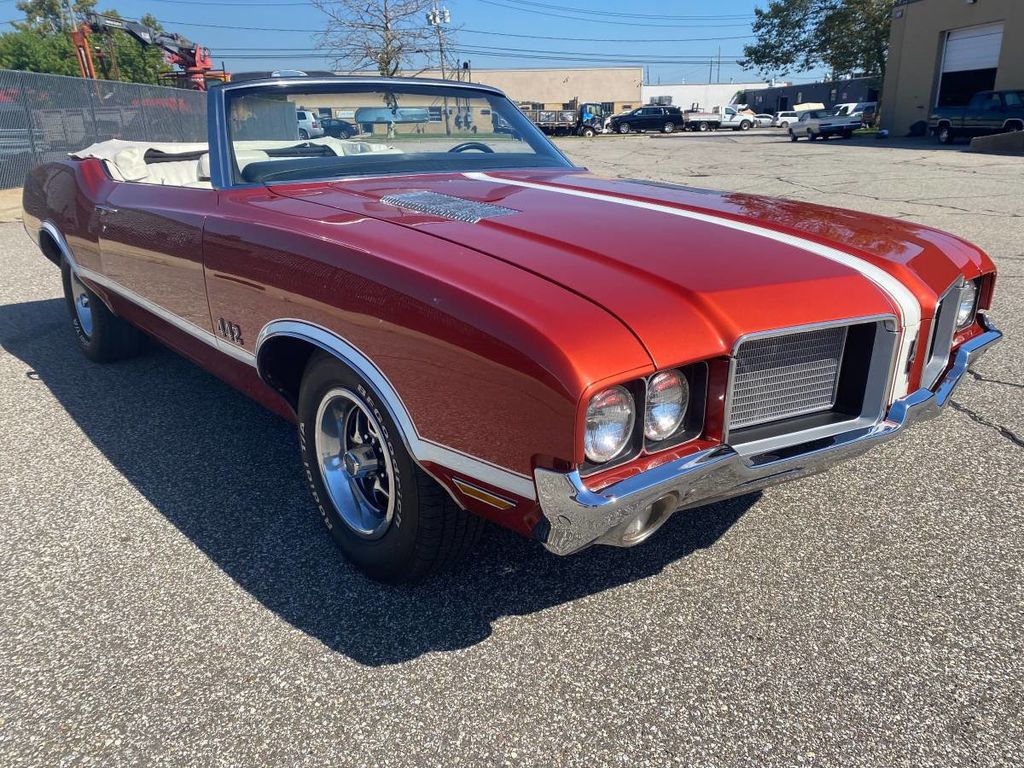 1972 Oldsmobile Cutlass Supreme Convertible - Old Car - Sticker