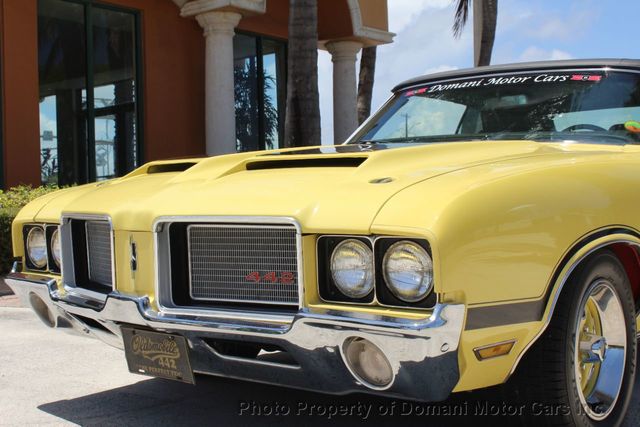 1972 Oldsmobile CUTLASS OWN FOR $ 597,RESTO  CONVERTIBLE CUTLASS 442W-30 CLONE PLUS - 21377259 - 19