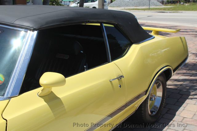 1972 Oldsmobile CUTLASS OWN FOR $ 597,RESTO  CONVERTIBLE CUTLASS 442W-30 CLONE PLUS - 21377259 - 22