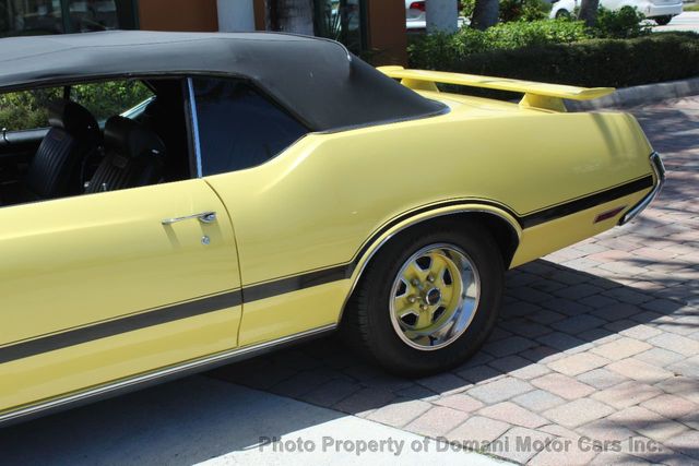1972 Oldsmobile CUTLASS OWN FOR $ 597,RESTO  CONVERTIBLE CUTLASS 442W-30 CLONE PLUS - 21377259 - 23