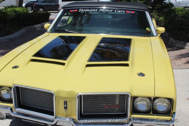 1972 Oldsmobile CUTLASS OWN FOR $ 597,RESTO  CONVERTIBLE CUTLASS 442W-30 CLONE PLUS - 21377259 - 36