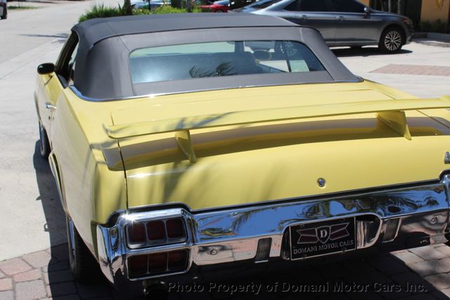 1972 Oldsmobile CUTLASS OWN FOR $ 597,RESTO  CONVERTIBLE CUTLASS 442W-30 CLONE PLUS - 21377259 - 43
