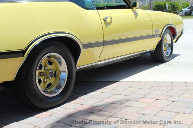 1972 Oldsmobile CUTLASS OWN FOR $ 597,RESTO  CONVERTIBLE CUTLASS 442W-30 CLONE PLUS - 21377259 - 70