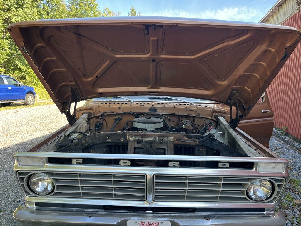 1973 Ford F250 Regular Cab Long Bed Ranger Camper Special - 23066489 - 41