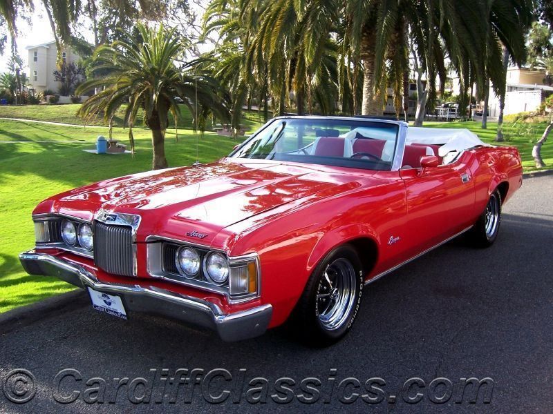 1973 Mercury Cougar Red - White - 9016040 - 0