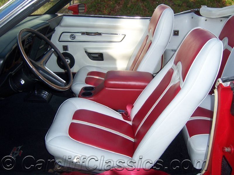 1973 Mercury Cougar Red - White - 9016040 - 9