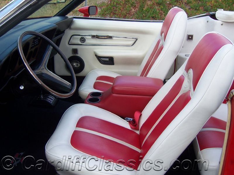 1973 Mercury Cougar Red - White - 9016040 - 1