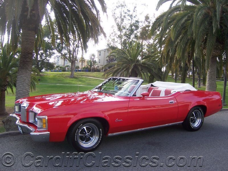 1973 Mercury Cougar Red - White - 9016040 - 21