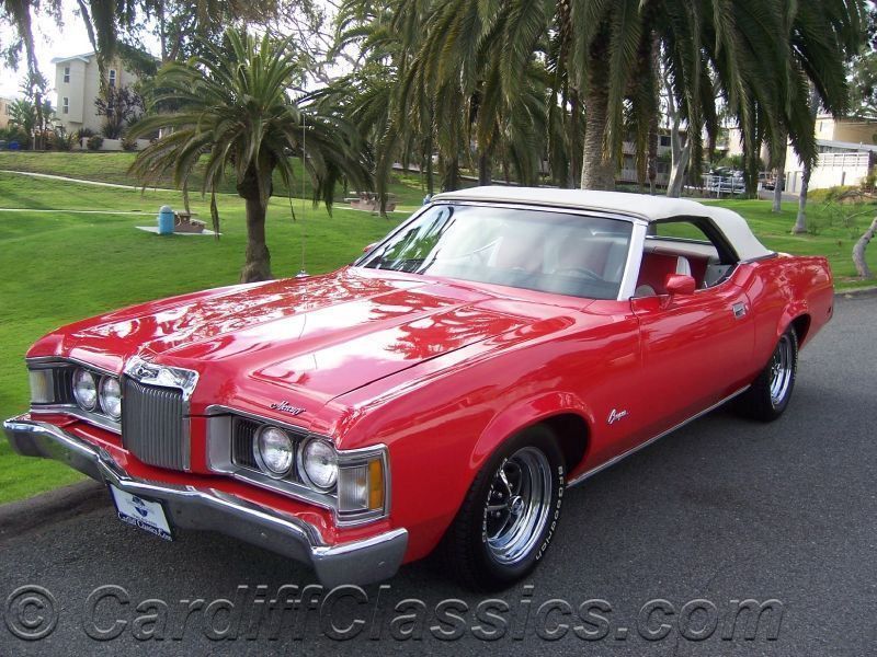 1973 Mercury Cougar Red - White - 9016040 - 24