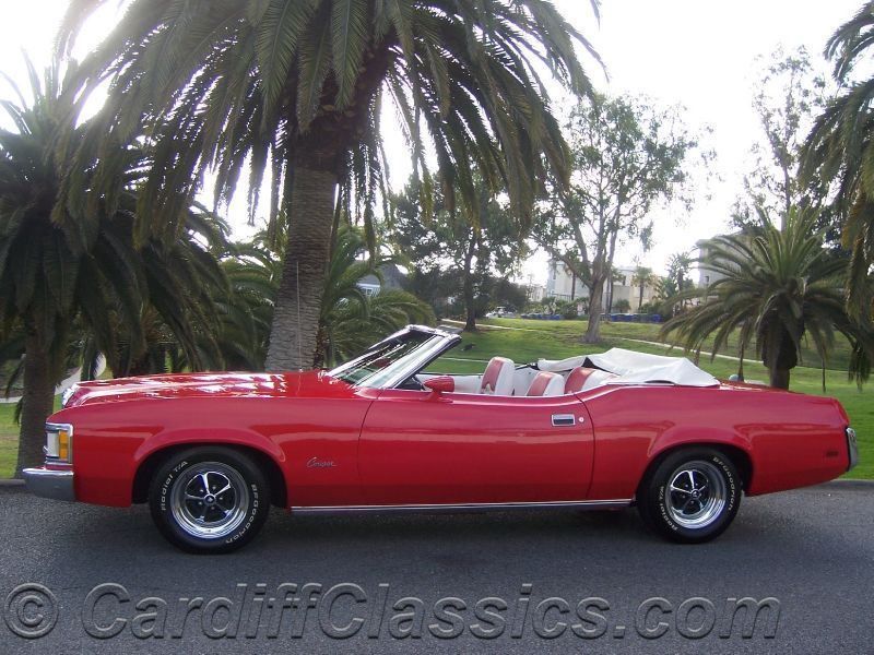 1973 Mercury Cougar Red - White - 9016040 - 3