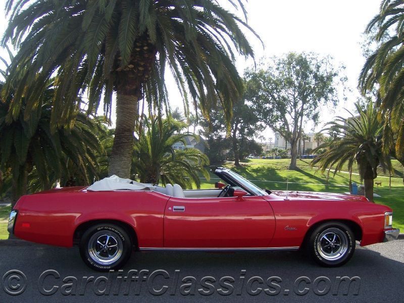 1973 Mercury Cougar Red - White - 9016040 - 4