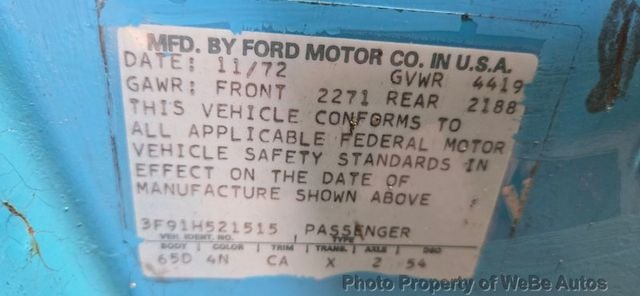 1973 Mercury Cougar Sport Coupe For Sale  - 22943218 - 19