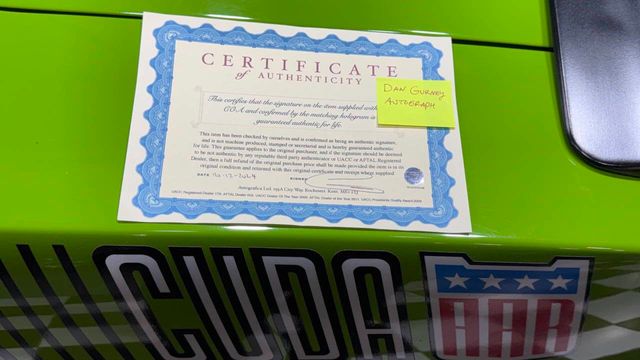 1973 Plymouth Barracuda AAR REPLICA - 340 - 4 SPEED - SIGNED BY DAN GURNEY - 22978227 - 88