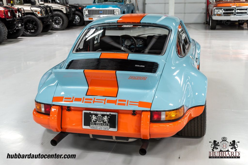 1973 Porsche 911 RSR Style Build - Gulf Tribute  - 22640099 - 36